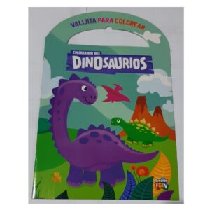 COLECCIÓN VALIJITA PARA COLOREAR - COLOREANDO MIS DINOSAURIOS