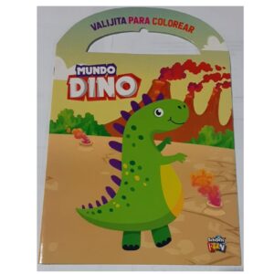 COLECCIÓN VALIJITA PARA COLOREAR - MUNDO DINO