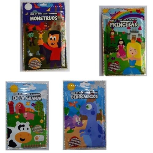 B102 PACK – MINI SETS PARA LEER Y COLOREAR