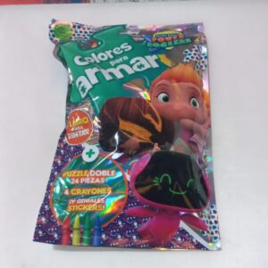 SET "COLORES PARA ARMAR" - Power Rockers