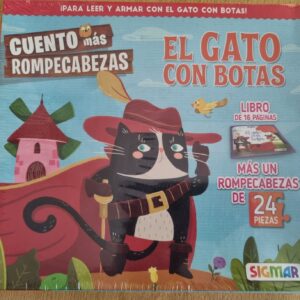 CUENTO MAS ROMPECABEZAS - El gato con botas