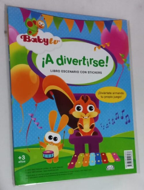 C068 PACK – LIBRO ESCENARIO CON STICKERS