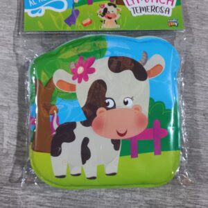 LIBRO DE BAÑO "ANIMALITOS AL AGUA" - VACA