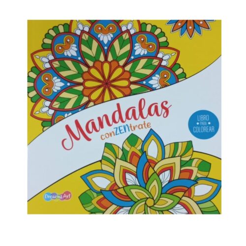 M052 MANDALAS - 24 PAGINAS FORMATO CUADRADO
