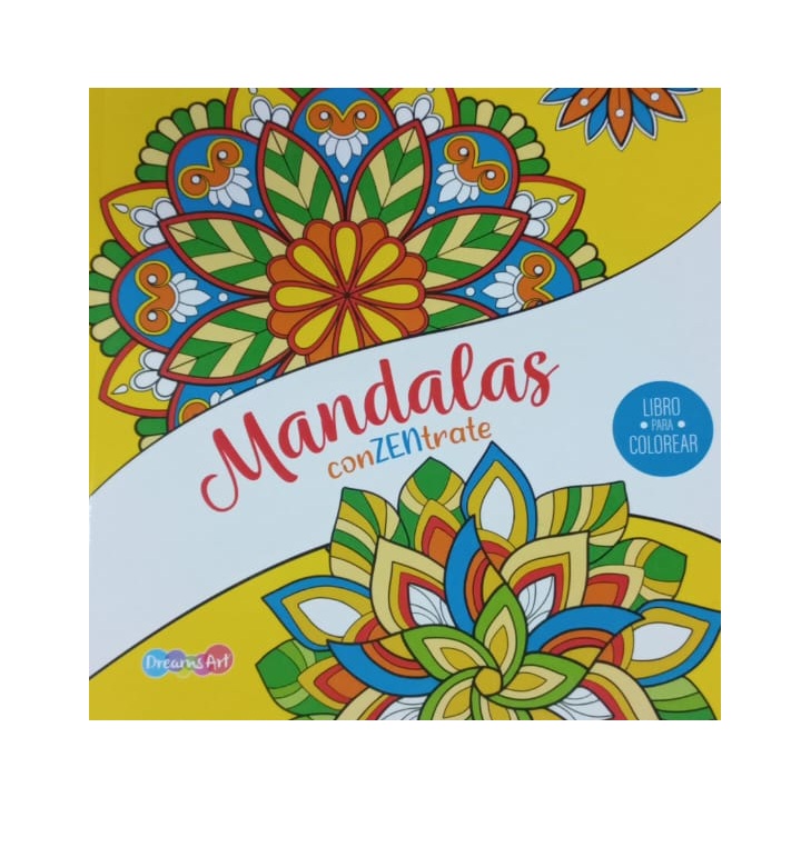 MANDALAS - 24 PAGINAS FORMATO CUADRADO - CONCENTRARTE
