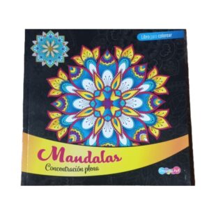 MANDALAS - 24 PAGINAS FORMATO CUADRADO - CONCENTRACION PLENA