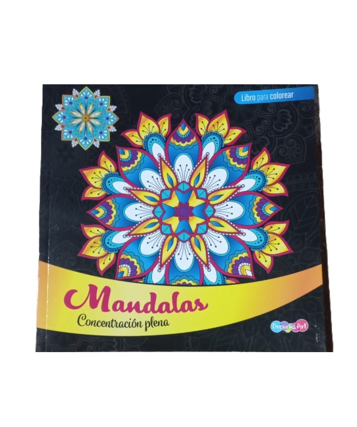 MANDALAS - 24 PAGINAS FORMATO CUADRADO - CONCENTRACION PLENA