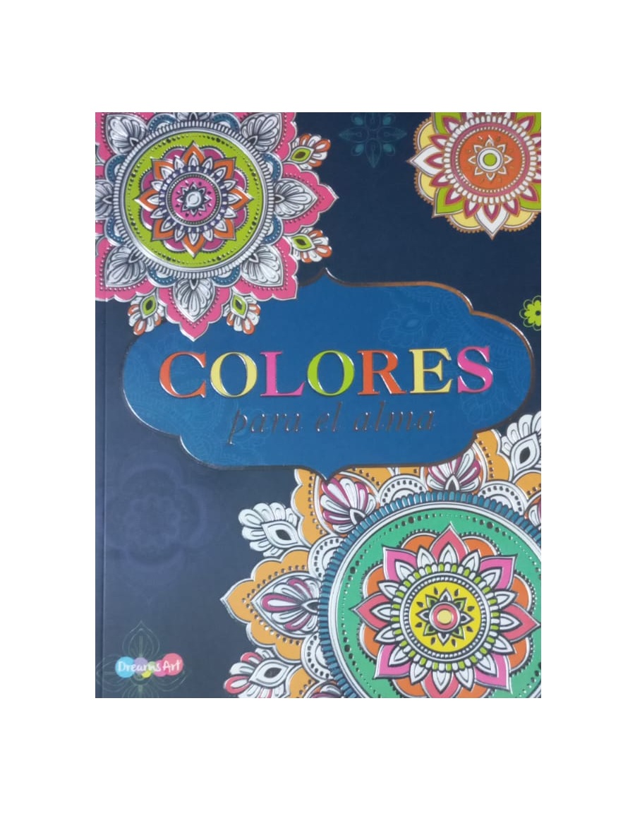 MANDALAS FORMATO TACO, LOMO GRUESO - COLORES PARA TU ALMA