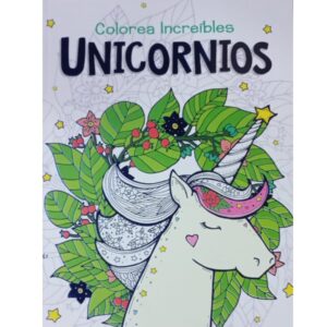 MANDALAS FORMATO TACO, LOMO GRUESO - INCREIBLES UNICORNIOS