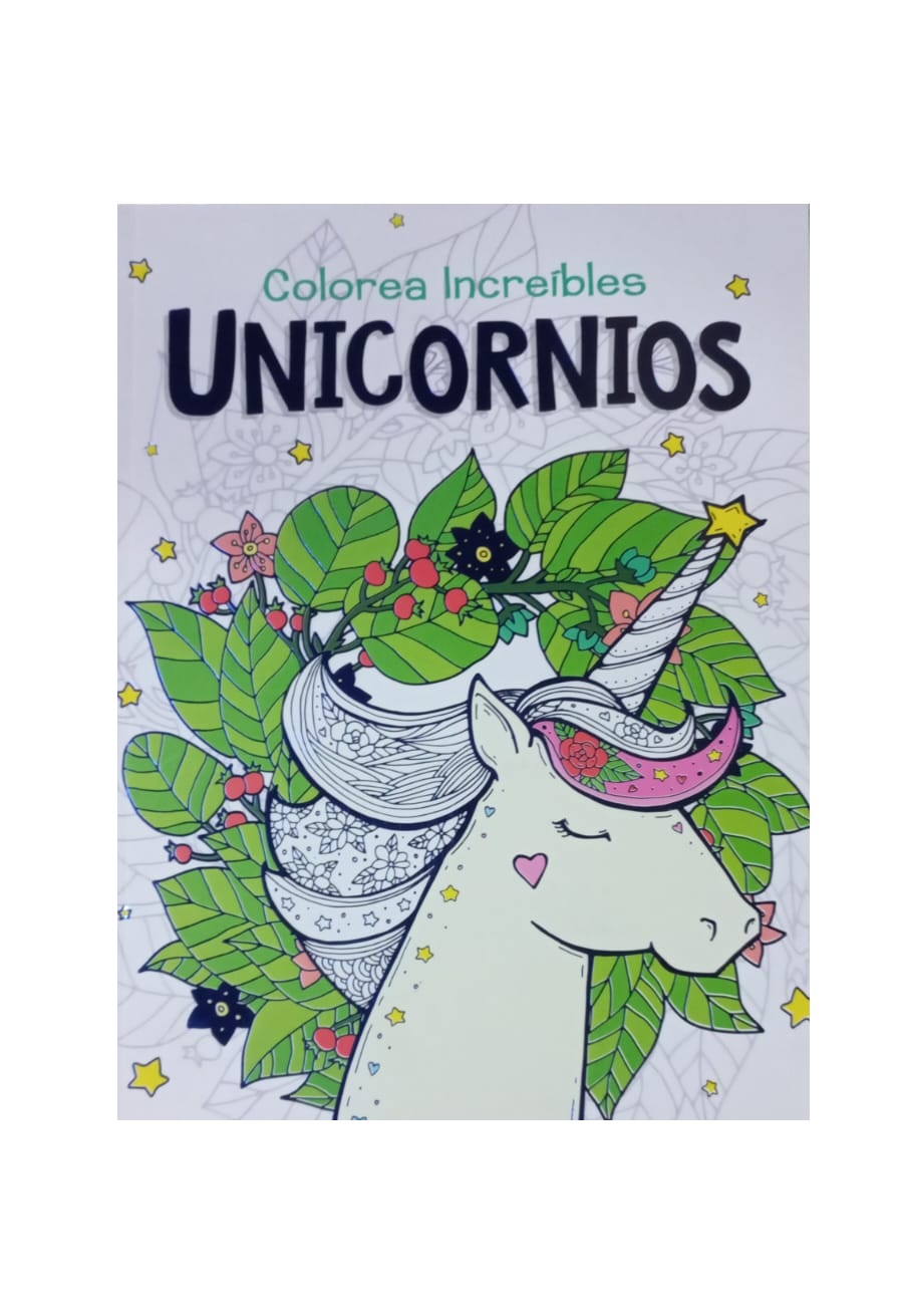 MANDALAS FORMATO TACO, LOMO GRUESO - INCREIBLES UNICORNIOS