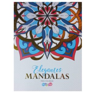 MANDALAS FORMATO TACO, LOMO GRUESO - ELEGANTES MANDALAS