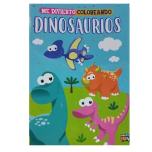 ME DIVIERTO COLOREANDO - DINOSAURIOS: