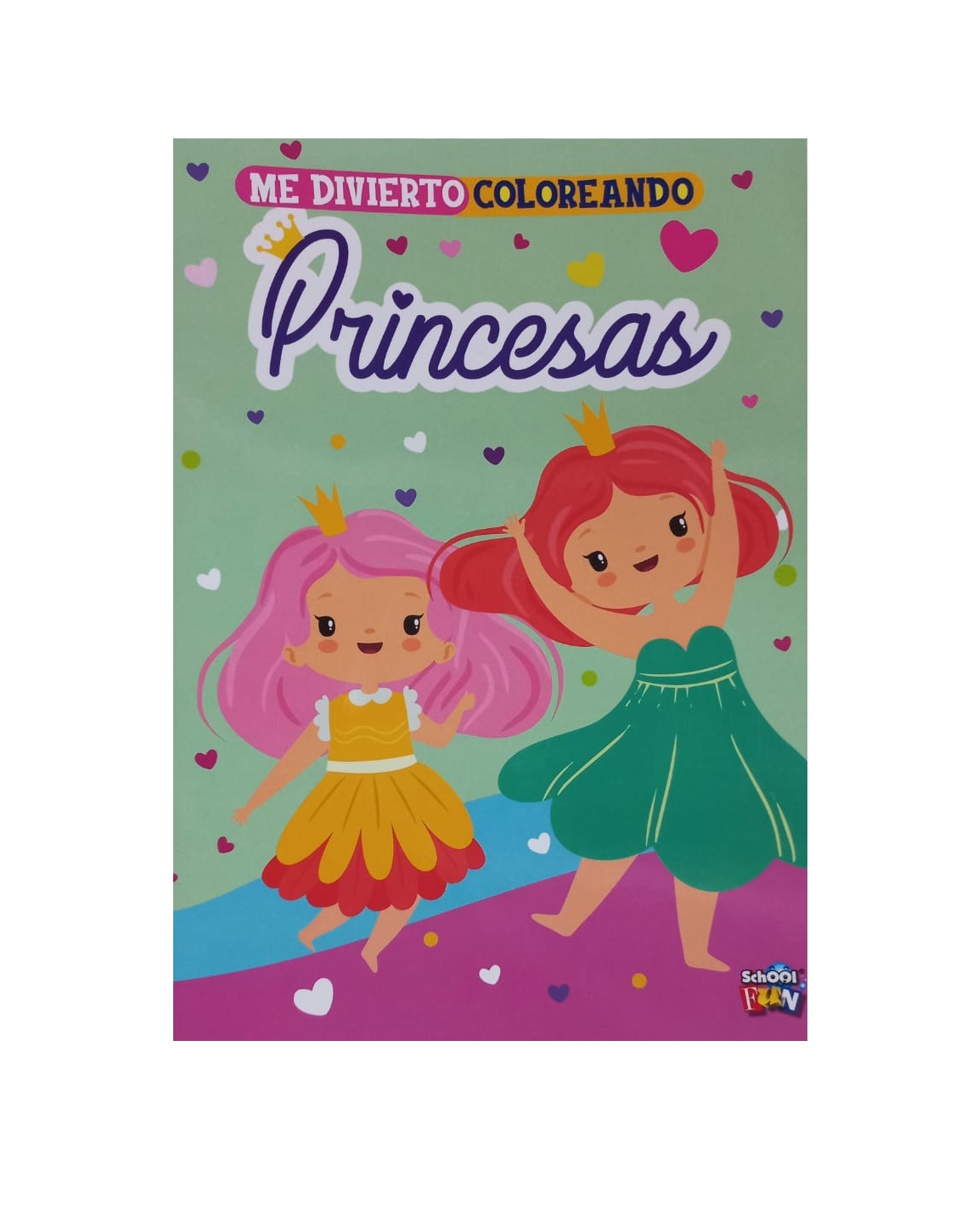 ME DIVIERTO COLOREANDO - PRINCESAS: