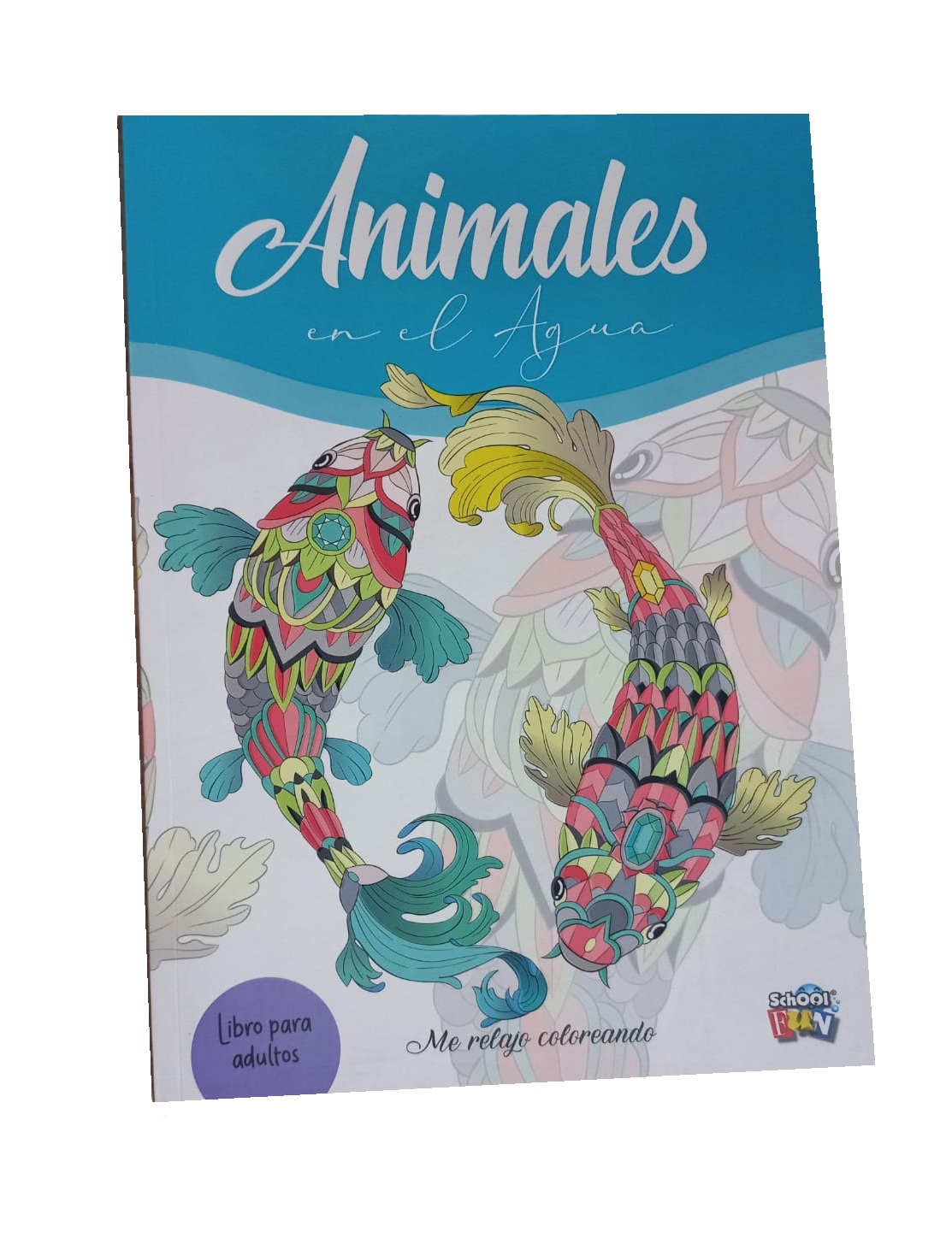 MANDALAS "ME RELAJO COLOREANDO" - peces