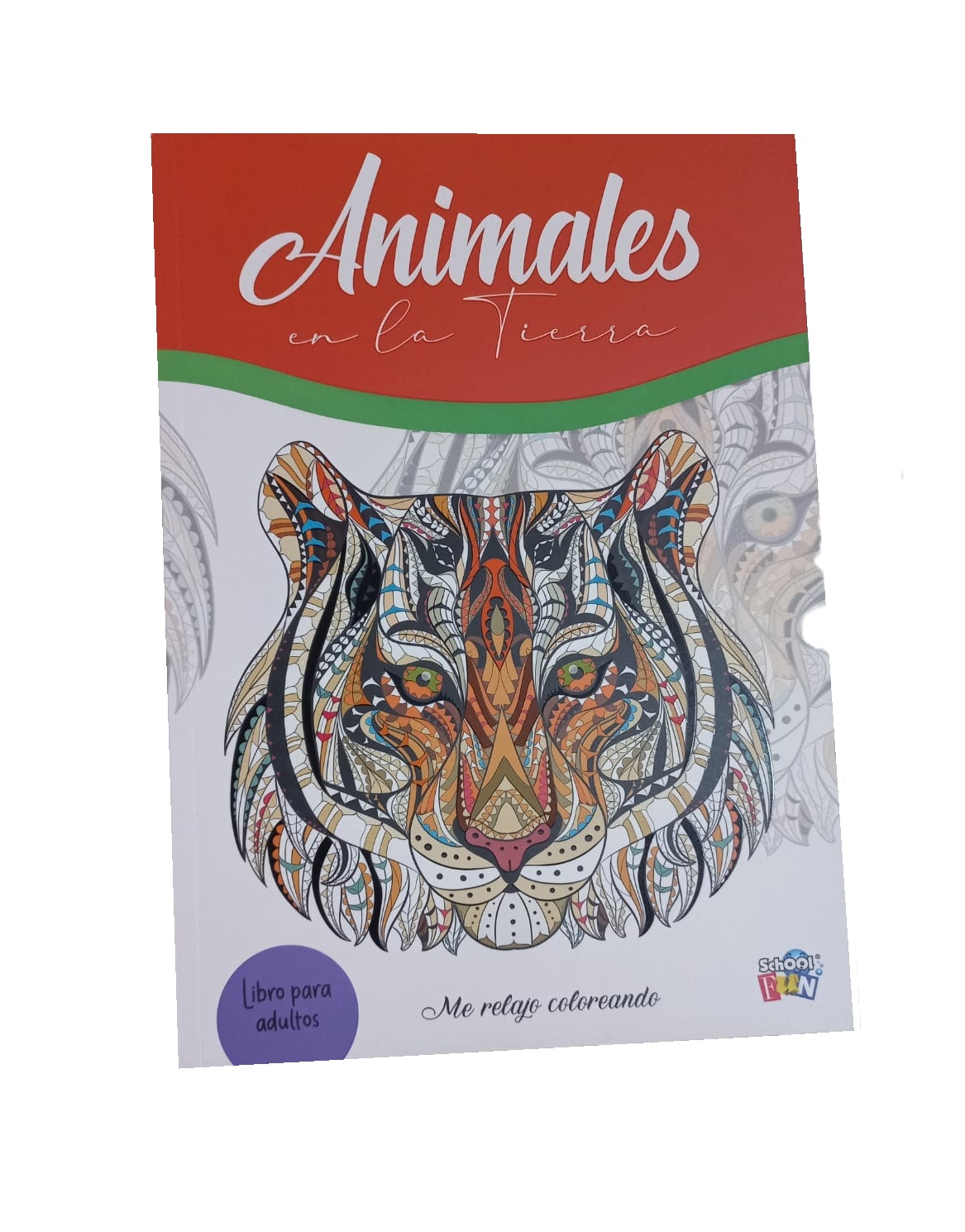 MANDALAS "ME RELAJO COLOREANDO" - tigre