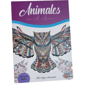 MANDALAS "ME RELAJO COLOREANDO" - lechuza