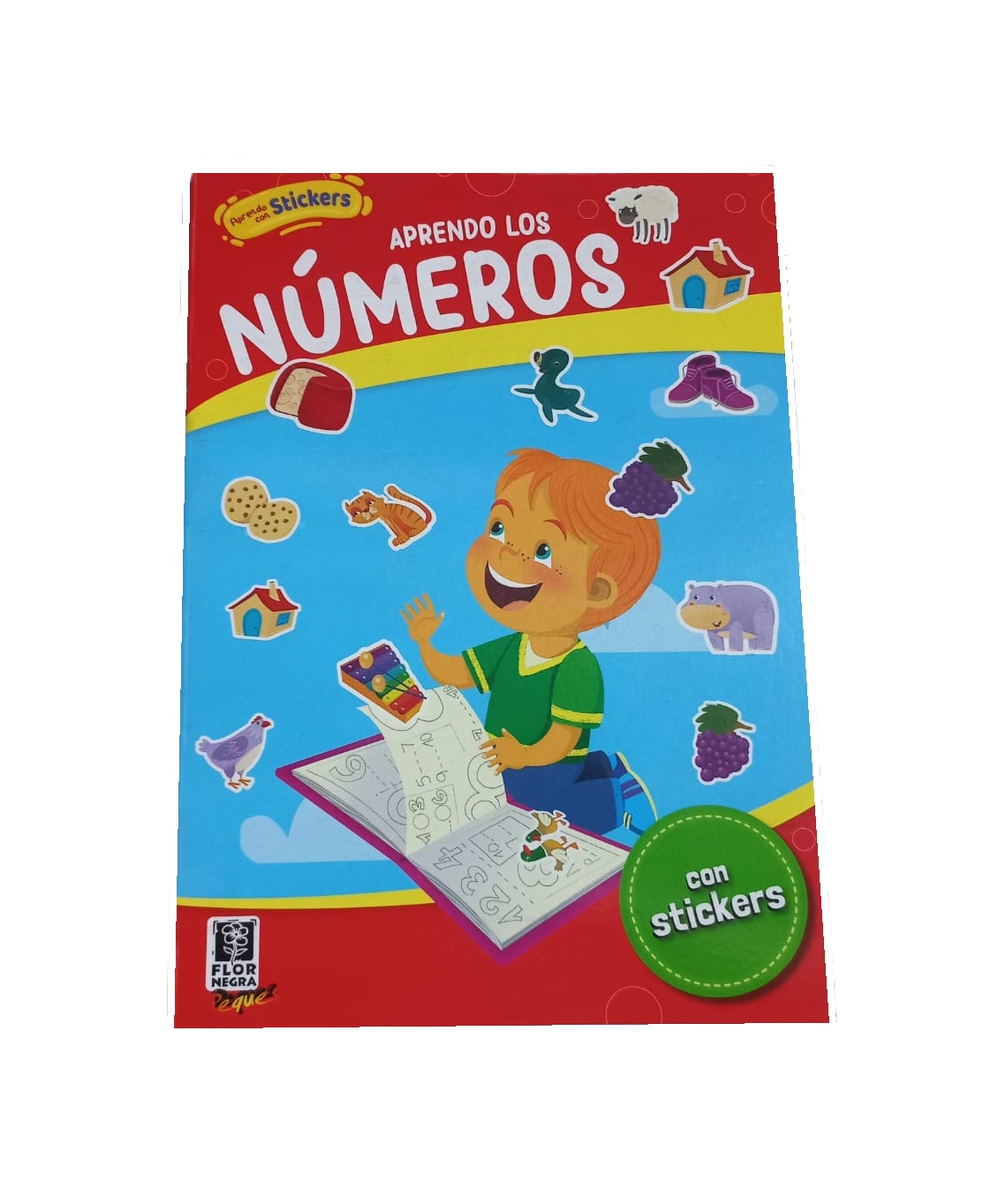 APRENDO CON STICKERS - NUMEROS: